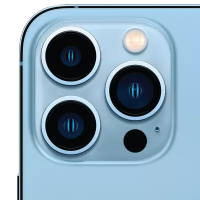 گوشی موبایل آیفون مدل Apple iphone 13 Pro Max رم 6 از رو به رو